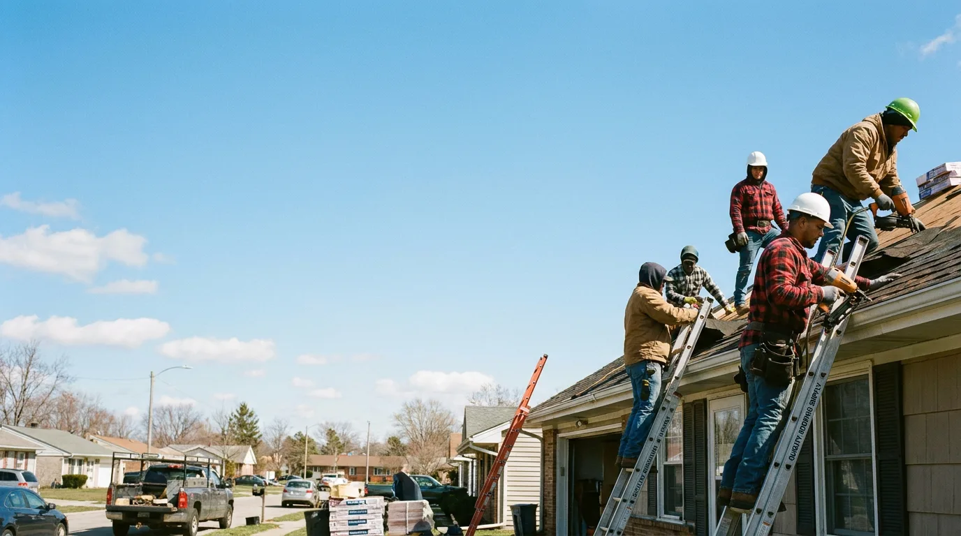 Roofing in Carlock, IL near me